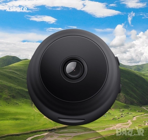 Висококачествена безжична мини IP камера, за домашна употреба с магнитна стойка, снимка 14 - Други стоки за дома - 52808261