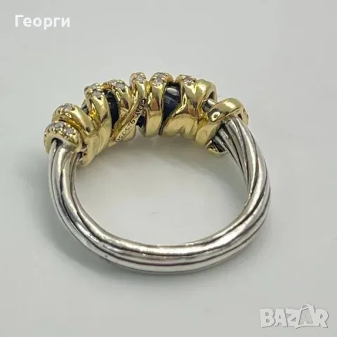David Yurman оригинален пръстен, снимка 2 - Пръстени - 50262938