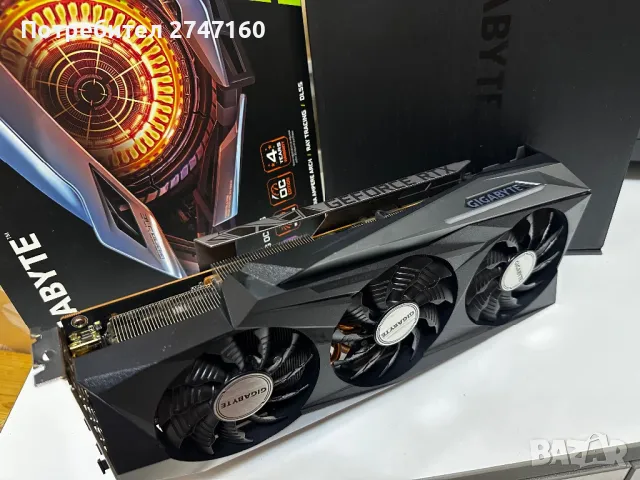 Видео карта/gpu Nvidia RTX 3080 Gigabyte Gaming OC 10gb, full hd/2k, снимка 2 - Видеокарти - 48394221