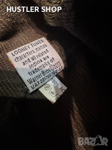 Мъжка зимна букет шапка VINTAGE LOONEY TUNES TAZ. Размер S, снимка 6 - Шапки - 53091224