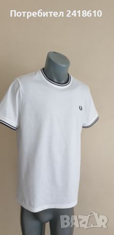 Fred Perry Cotton Mens Size М НОВО! ОРИГИНАЛ! Мъжка Тениска!, снимка 2 - Тениски - 45880216