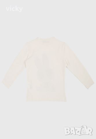 Детска блуза с камъчета ""Powerpuff", Monnalisa, 98см, снимка 2 - Детски Блузи и туники - 46431508
