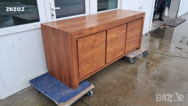 Шкаф масив тик №20, снимка 4 - Шкафове - 53368974