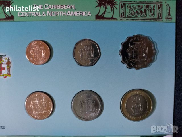 Ямайка 1996-2006 - Комплектен сет , 6 монети, снимка 2 - Нумизматика и бонистика - 46417397