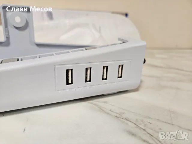 Хоризонтална стойка за PS5 с USB hub с 4 броя usb, снимка 2 - Аксесоари - 47162102