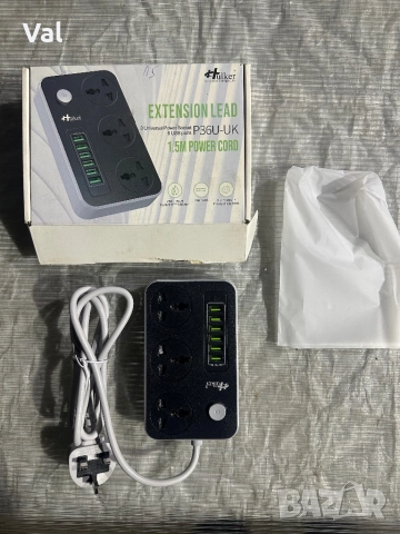 Разклонител с usb