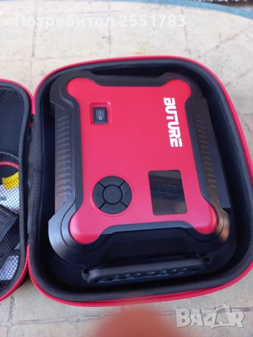 Мощен бустер с компресор на 12в 