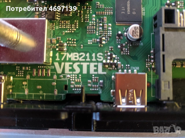 HITACHI 43HE4000-17MB211S-17IPS62-V15 FHD → Обява 26647683, снимка 7 - Части и Платки - 53079078