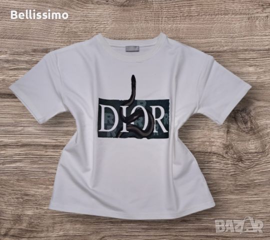 Дамска тениска с къс ръкав Dior Premium quality, снимка 1 - Тениски - 46377931