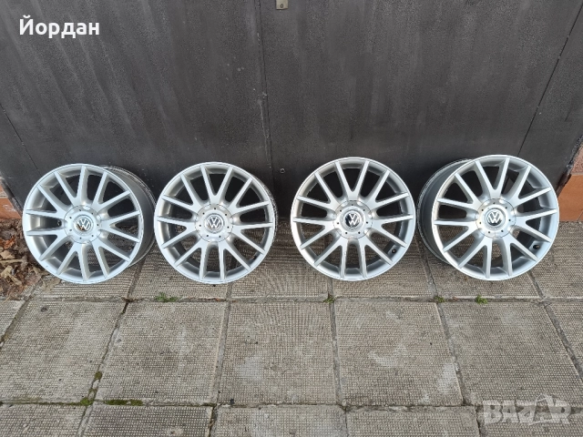 Продавам ОРИГИНАЛНИ алуминиеви джанти за ФОЛКСВАГЕН GOLF 5 GT / VOLKSWAGEN GOLF V GT  (1K) 2003-2008