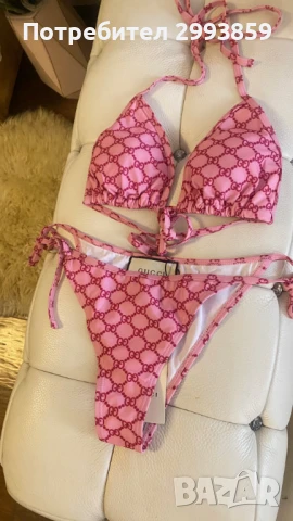 Бански бикини Гучи*Gucci technical black, снимка 15 - Бански костюми - 51363371