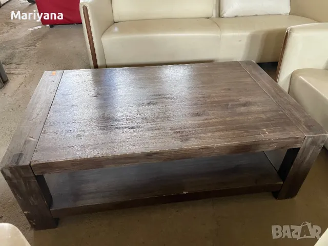 Холна маса естествено дърво , снимка 3 - Маси - 50055632