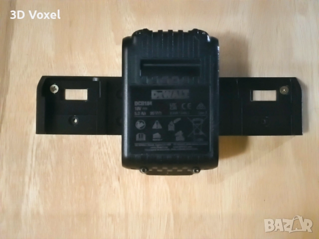 Стойка за батерия DeWALT/ Държач за батерия с с три гнезда, снимка 6 - Винтоверти - 51636910