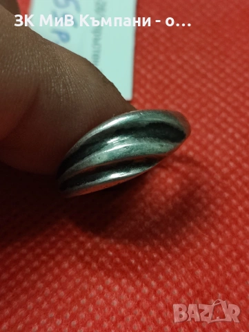 Сребърен дамски пръстен 3.02гр