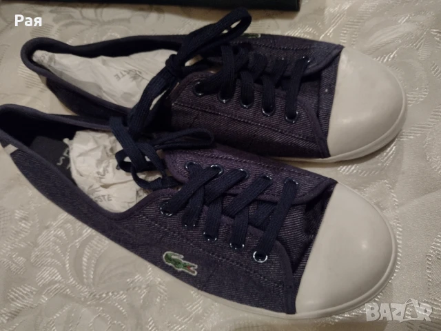 Кецове / спортни обувки lacoste sport, снимка 10 - Дамски елегантни обувки - 50660666