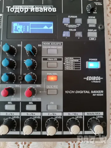 Edirol-by Roland-10ch digittal mixer, снимка 4 - Ресийвъри, усилватели, смесителни пултове - 49341983