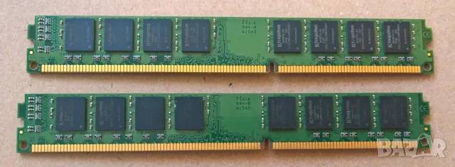 kit 2x8gb ddr3 1600mhz pc12800 нископрофилна, снимка 2 - RAM памет - 46987602