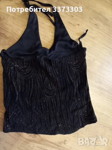 Елегантен потник , снимка 3 - Корсети, бюстиета, топове - 53821306