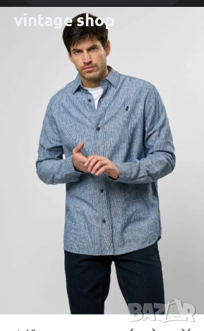 Мъжка риза MCS( Marlboro classics), снимка 10 - Ризи - 54077821