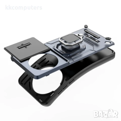 OnePlus 13 5G Удароустойчив Ring Holder Калъф и Протектор, снимка 5 - Калъфи, кейсове - 51273883