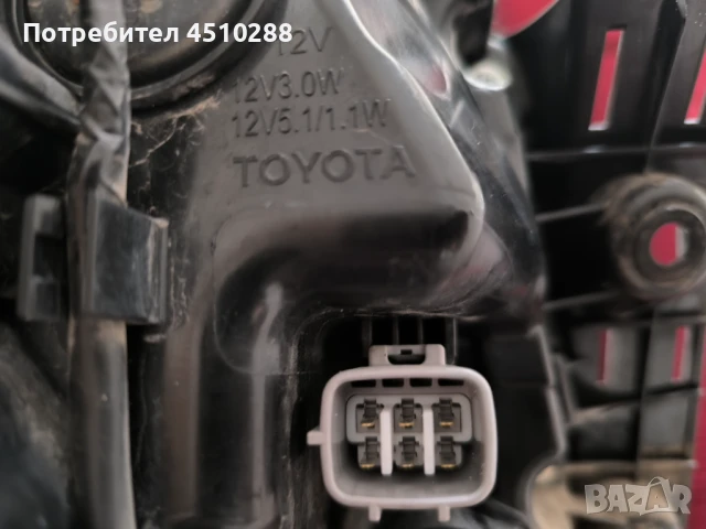 Десен външен LED стоп за Toyota C-HR, снимка 6 - Части - 50747609