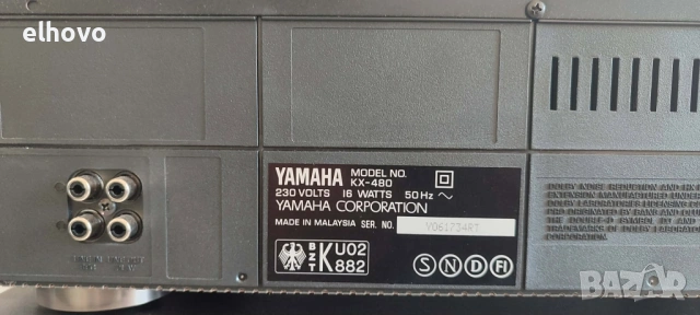 Система Yamaha RX-485RDS, CDX-580, KX-480, снимка 12 - Ресийвъри, усилватели, смесителни пултове - 53110514