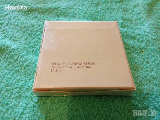 Dysan 3,25 инча дискети в запечатана кутия - Само за колекционери , снимка 2 - Антикварни и старинни предмети - 53959919
