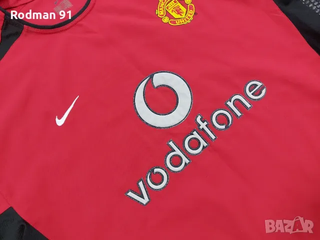 Nike Manchester united L размер , снимка 3 - Тениски - 47369176