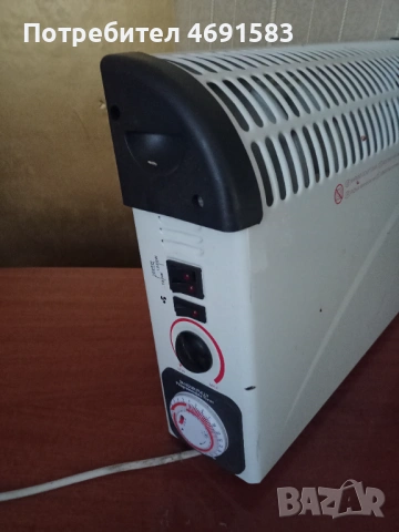 Конвектор-отоплителен,електрически, снимка 2 - Отоплителни печки - 53006558