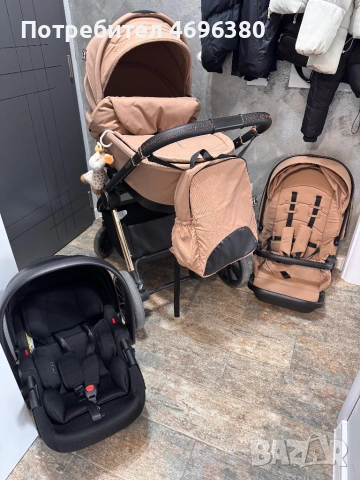 Lorelli Bianca Детска количка, снимка 8 - Детски колички - 53945389