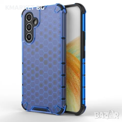 Samsung Galaxy A34 5G Силиконов Калъф Honeycomb TPU и Протектор, снимка 4 - Калъфи, кейсове - 48128700