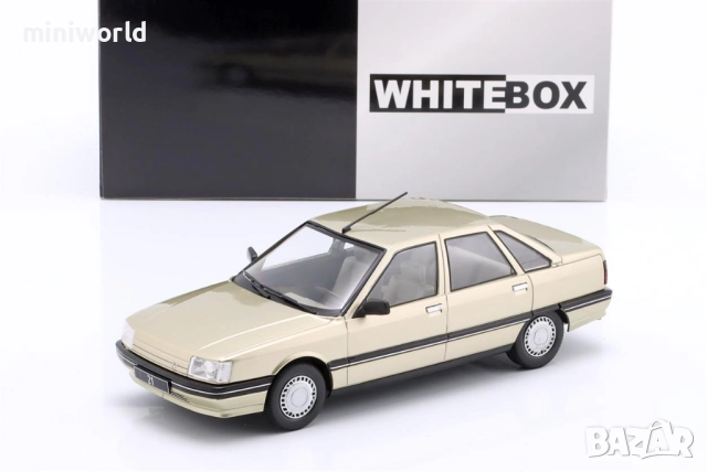 RENAULT 21 1986 - мащаб 1:24 на WhiteBox моделът е нов в кутия, снимка 4 - Колекции - 52246755