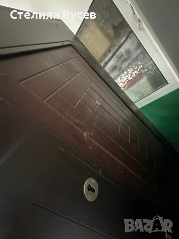 0129 НОВА кави kavi метална входна врата 85/192 см - цена 351 лв или 179,46 евро    85/192см е вътре, снимка 3 - Входни врати - 51974835