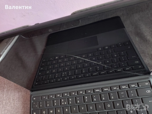 Microsoft Surface Pro 7 , i5-1035G4 CPU-8GB RAM-256GBSSD, С ПУКНАТО СТЪКЛО, всичко работи, КОМПЛЕКТ, снимка 10 - Лаптопи за работа - 52595364