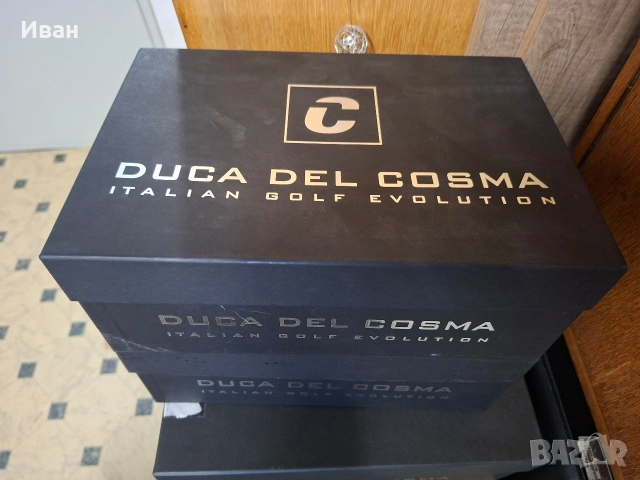 дамски дизайнерски голф маратонки DUCA DEL COSMA