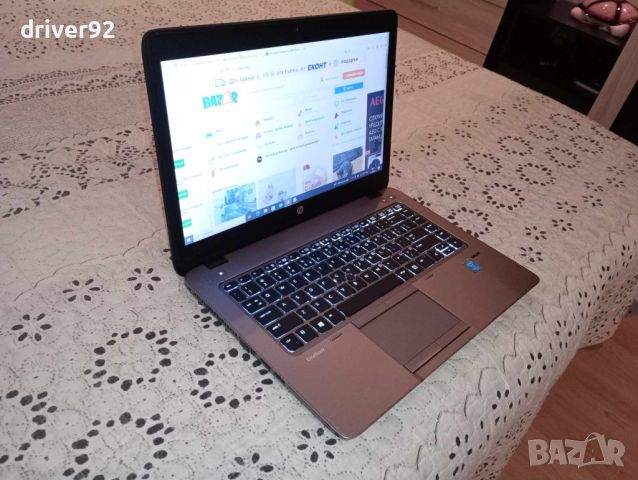 HP Elitebook 840 G2 с 8 гб рам 1 тб хард 14 инча с батерия над 4 часа, снимка 2 - Лаптопи за работа - 45535809