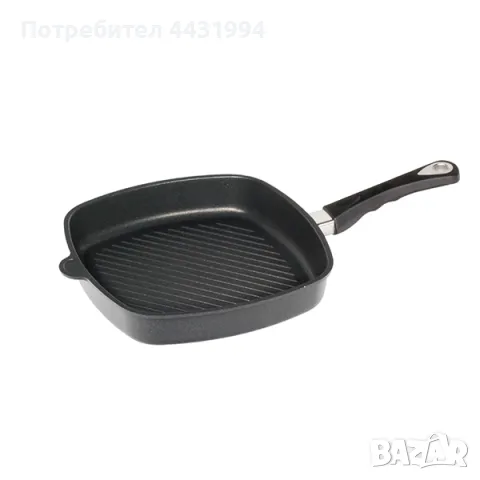 Грил-тиган AMT 28х28cm, височина 5cm, индукция, снимка 1