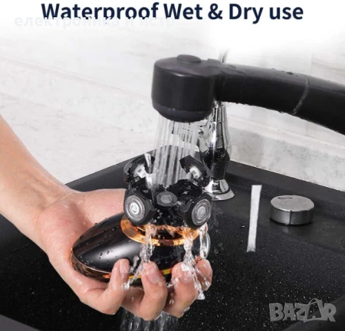 Електрическа самобръсначка VGR, въртящи се остриета , снимка 6 - Друга електроника - 53257596