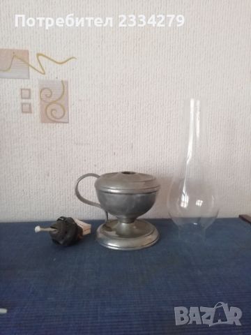 Стари: мастилница и газена лампа от Германия. , снимка 10 - Антикварни и старинни предмети - 46115914