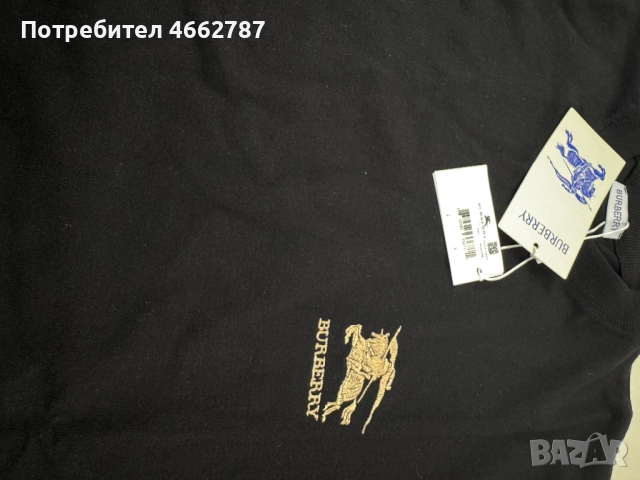 Burberry-Чисто нов оригинален мъжки пуловер ХЛ, снимка 3 - Пуловери - 52676266