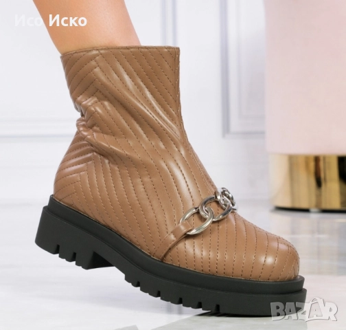 Дамски модерни боти , снимка 4 - Дамски боти - 52397064