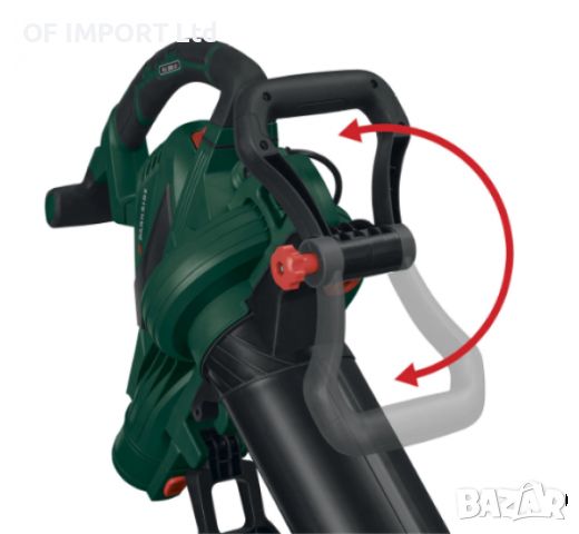 Електрически Листосъбирач/Духалка PARKSIDE 3000W, снимка 4 - Други инструменти - 45552383