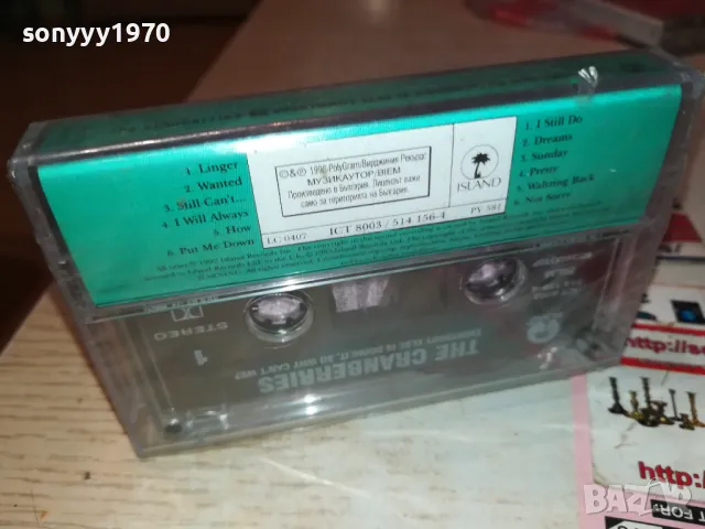 THE CRANBERRIES-ORIGINAL TAPE 1311241915, снимка 13 - Аудио касети - 47958682