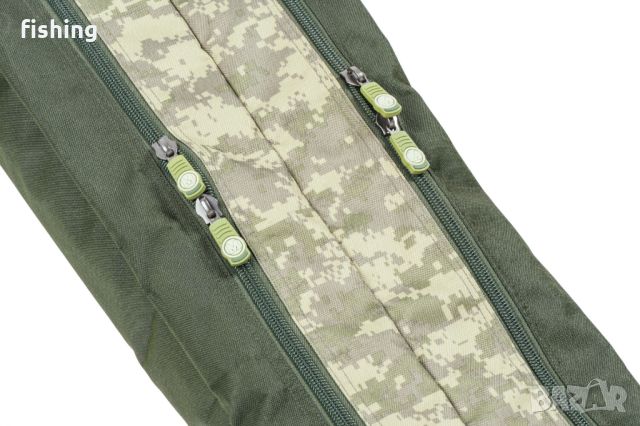 Промо Mivardi Rod holdall CamoCODE Compact 12ft калъф за 4 въдици, снимка 5 - Екипировка - 46737680