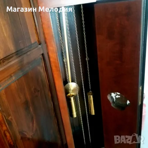 Само за колекционери. Страхотен паркетен холандски часовник. Уникално запазен, оригинален постамент,, снимка 7 - Други - 49368467