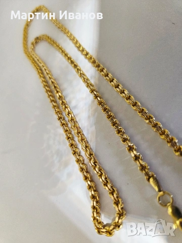 Златен синджир 7, снимка 6 - Колиета, медальони, синджири - 53604805