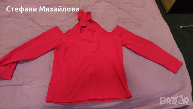 Цикламена риза, снимка 3 - Ризи - 45388203