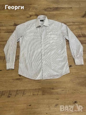 Мъжка риза с дълъг ръкав Hugo Boss Размер 41/15, снимка 1 - Ризи - 45469458
