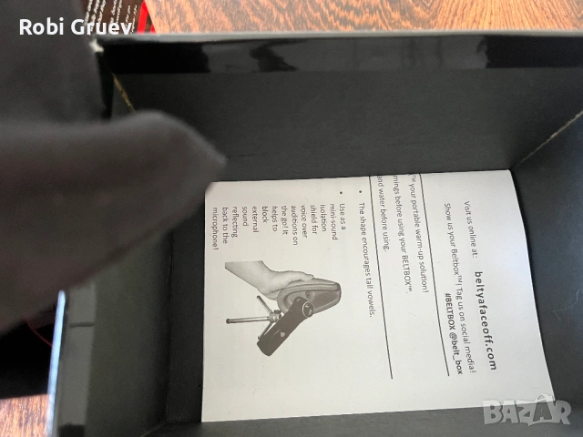 Beltbox преносим заглушител на гласа за изпълнители, певци, актьори, снимка 9 - Други музикални жанрове - 53041274