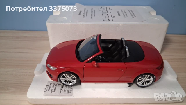  AUDI TT Roadster Tangored 1:18 MINICHAMPS , снимка 10 - Колекции - 51251572